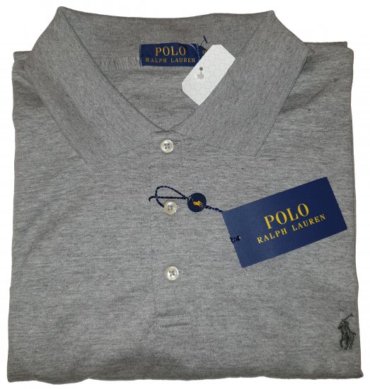 Ralph Lauren TC7E Polo Grey - Motleyjeva luda travanjska rasprodaja - 