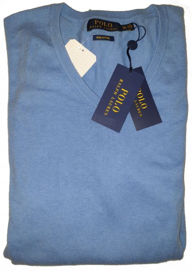 Polo Ralph Lauren 4002 Sweater Blue - Motleyjeva luda travanjska rasprodaja - 