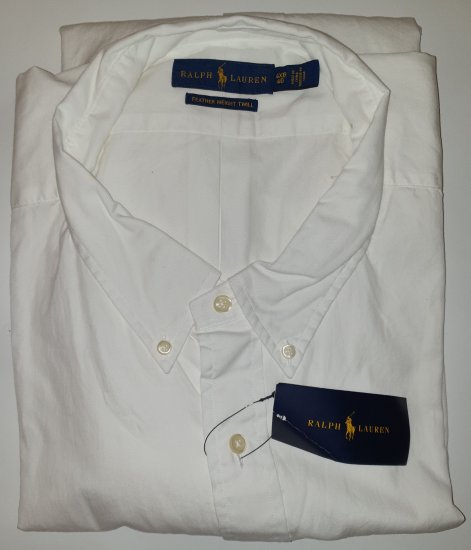 Polo Ralph Lauren Classics White Shirt - Motleyjeva luda travanjska rasprodaja - 