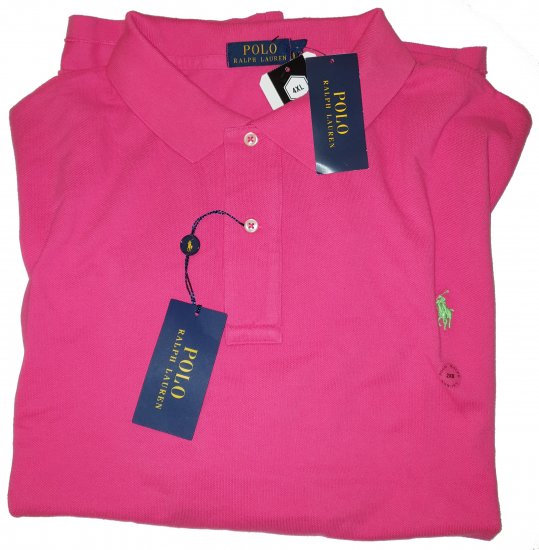 Polo Ralph Lauren TC6D Pink Polo - Motleyjeva luda travanjska rasprodaja - 