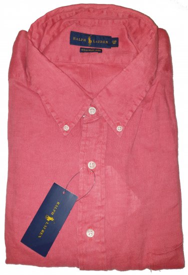 Polo Ralph Lauren TC7I Shirt Rustic Red - Motleyjeva luda travanjska rasprodaja - 