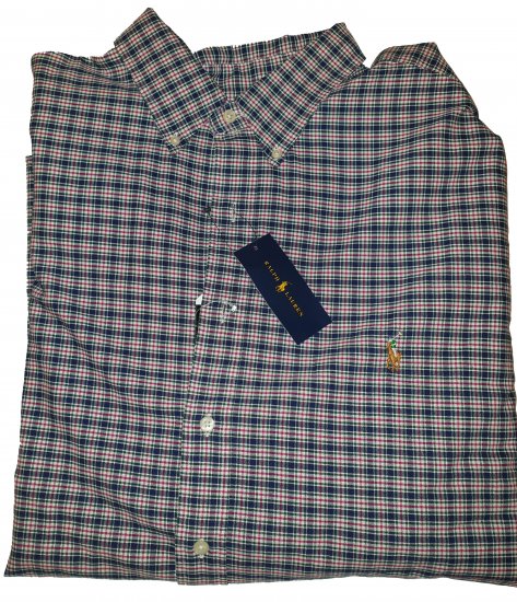Polo Ralph Lauren TC6M Shirt Navy/Pink - Motleyjeva luda travanjska rasprodaja - 