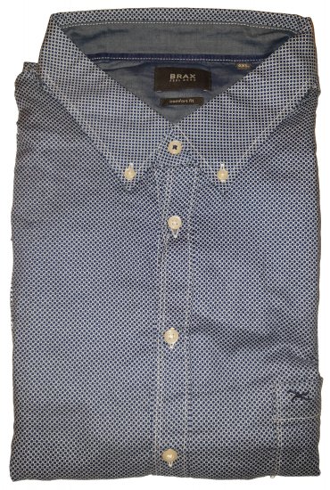 Brax 560-7 Blue Dot Shirt - Motleyjeva luda travanjska rasprodaja - 