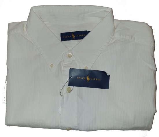 Polo Ralph Lauren TC7I White Short Sleeve Shirt - Motleyjeva luda travanjska rasprodaja - 