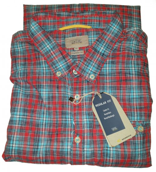 Camel Active 335405 Shirt - Motleyjeva luda travanjska rasprodaja - 