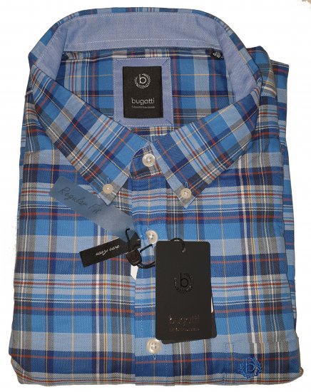 Bugatti 78315 Shirt Blue - Motleyjeva luda travanjska rasprodaja - 