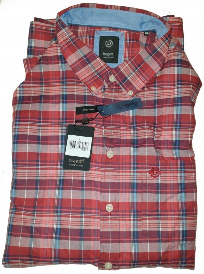 Bugatti 78315 Shirt Red - Motleyjeva luda travanjska rasprodaja - 