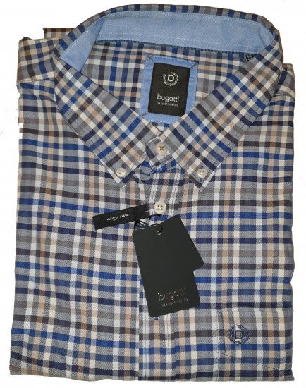 Bugatti 78324 Short Sleeve Shirt - Motleyjeva luda travanjska rasprodaja - 