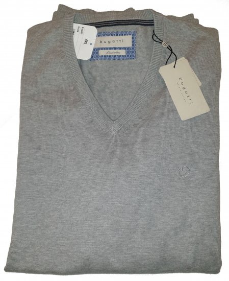 Bugatti 95510 Knit Grey - Motleyjeva luda travanjska rasprodaja - 