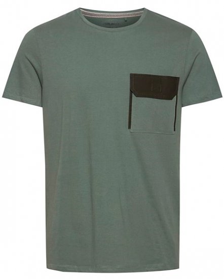 Blend T-Shirt 4243 Duck Green - Majice Kratkih Rukava - Muške Majice Kratkih Rukava Veliki Brojevi 