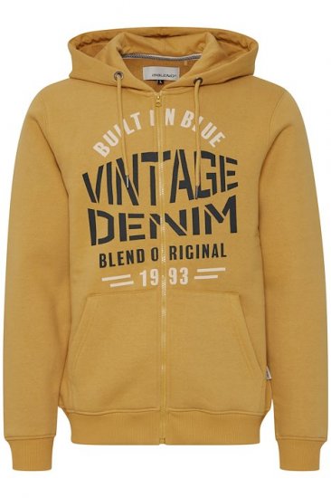 Blend Hoodie 4276 "Vintage Denim" Orange - Puloveri & dukserice - Muške Puloveri & dukserice veliki brojevi