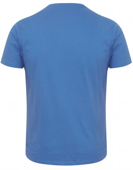 Blend 5018 T-Shirt Blue - Majice Kratkih Rukava - Muške Majice Kratkih Rukava Veliki Brojevi 