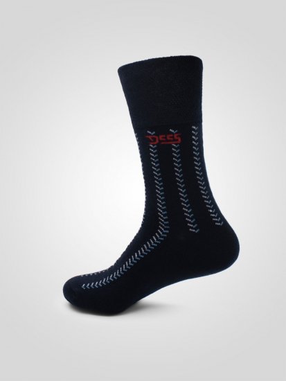 D555 Harold 3 Extra Wide Comfort Fit Socks 3-pack Navy/Denim - Donje rublje & kupaće hlače - muške donje rublje veliki brojevi