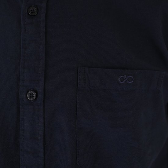 Double Outfitters GS-5225 Oxford košulja Tamnoplava - Košulje - Muške Košulje Veliki Brojevi