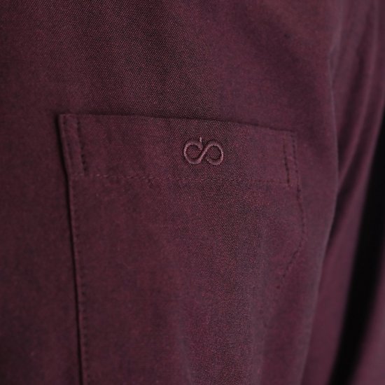 Double Outfitters GS-5225 Oxford košulja Bordo - Košulje - Muške Košulje Veliki Brojevi