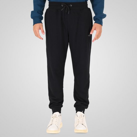 Double Outfitters MPAN-6057 Trenirka hlače Crna - Sportske hlače & kratke - Muške Trenirke Veliki Brojevi