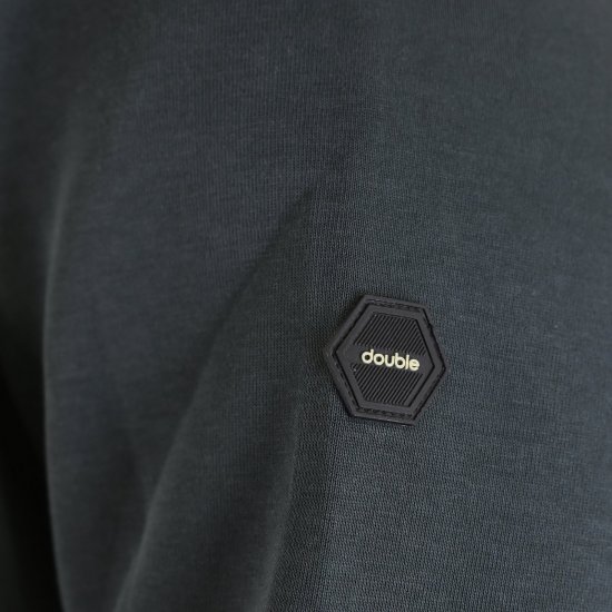 Double Outfitters MTOP-1160 Majica s kapuljačom i patentnim zatvaračem Tamnozelena - Puloveri & dukserice - Muške Puloveri & dukserice veliki brojevi