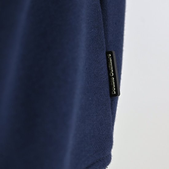Double Outfitters MTOP-1163 Dukserica s kratkim patentnim zatvaračem Tamnoplava - Puloveri & dukserice - Muške Puloveri & dukserice veliki brojevi