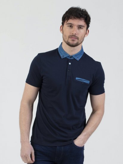 Mish Mash Stanbul Polo Navy - Polo majice - Muške Polo Majice Veliki Brojevi