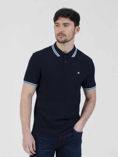 Mish Mash Stockholm Polo Navy - Polo majice - Muške Polo Majice Veliki Brojevi