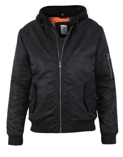 D555 Poppleford Bomber Jacket With Detachable Fleece Hood - Jakne - Muške Jakne Veliki Brojevi