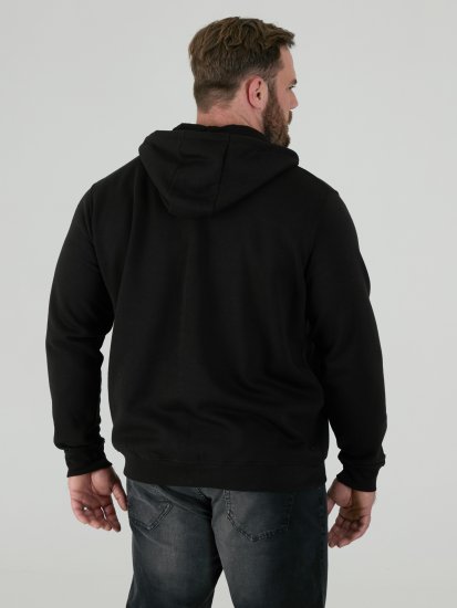 D555 Cantor Hoodie Black - Puloveri & dukserice - Muške Puloveri & dukserice veliki brojevi
