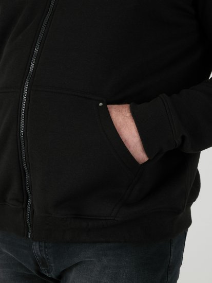 D555 Cantor Hoodie Black - Puloveri & dukserice - Muške Puloveri & dukserice veliki brojevi
