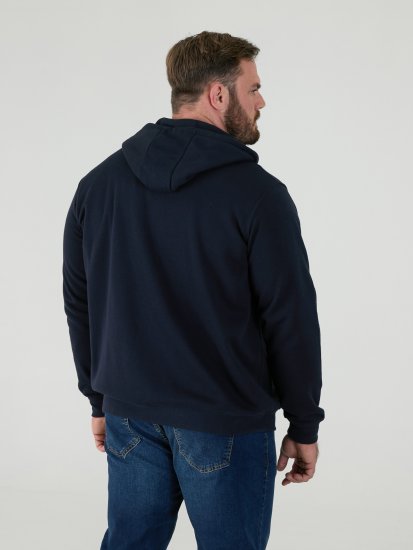 D555 Cantor Hoodie Navy - Puloveri & dukserice - Muške Puloveri & dukserice veliki brojevi