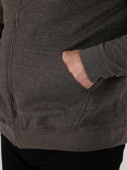 D555 Cantor Hoodie Grey - Puloveri & dukserice - Muške Puloveri & dukserice veliki brojevi