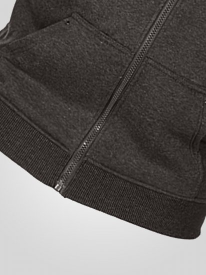 D555 Cantor Hoodie Grey - Puloveri & dukserice - Muške Puloveri & dukserice veliki brojevi