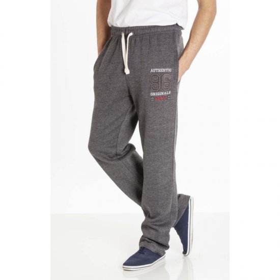 D555 Portland Sweatpants Charcoal - Sportske hlače & kratke - Muške Trenirke Veliki Brojevi