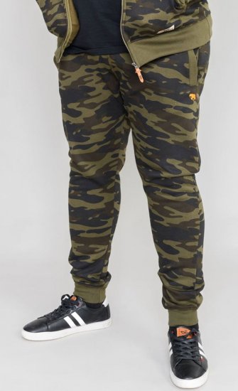 D555 Lambeth AOP Camo Cuffed Sweatpants - Sportske hlače & kratke - Muške Trenirke Veliki Brojevi