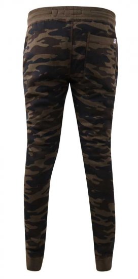 D555 Lambeth AOP Camo Cuffed Sweatpants - Sportske hlače & kratke - Muške Trenirke Veliki Brojevi