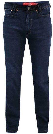 D555 Springfield 1959 Fit Stretch Jeans Dark Navy - Traperice & hlače - Muške Traperice i Hlače Veliki Brojevi