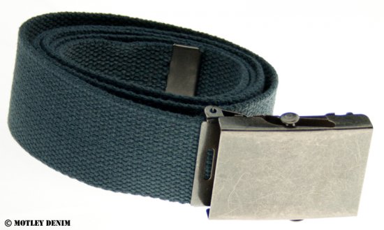 D555 Canvas Belt Charcoal - Remenje - Muški remeni velikih veličina