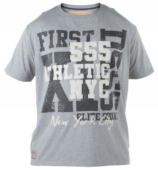 D555 NYC Athletic T-shirt - Majice Kratkih Rukava - Muške Majice Kratkih Rukava Veliki Brojevi 