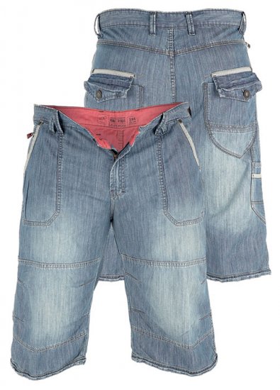 Duke KS-58 Shorts - Kratke hlače - Muške Kratke Hlače Veliki Brojevi 