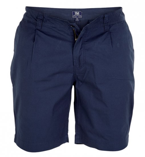 Duke Lamont Shorts Navy - Kratke hlače - Muške Kratke Hlače Veliki Brojevi 
