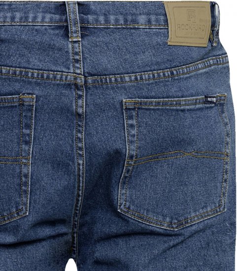 Rockford Carlos Stretch Jeans Blue - Traperice & hlače - Muške Traperice i Hlače Veliki Brojevi