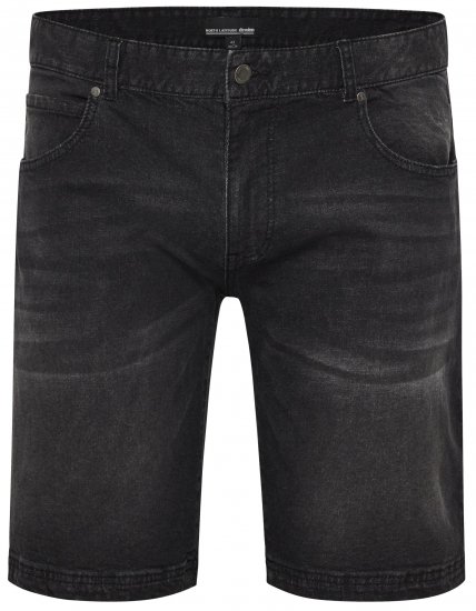 North Latitude 51336 denim kratke hlače crne - Kratke hlače - Muške Kratke Hlače Veliki Brojevi 