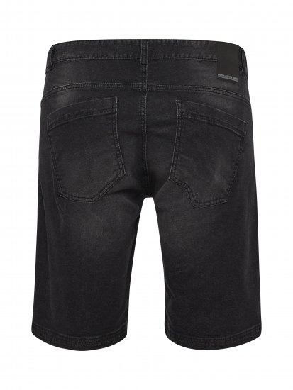 North Latitude 51336 denim kratke hlače crne - Kratke hlače - Muške Kratke Hlače Veliki Brojevi 