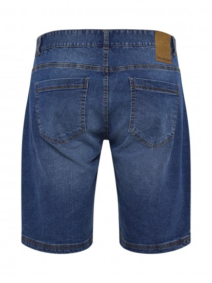 North Latitude 51336 denim kratke hlače plave - Kratke hlače - Muške Kratke Hlače Veliki Brojevi 