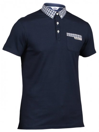 Mish Mash Scottie Navy - Polo majice - Muške Polo Majice Veliki Brojevi