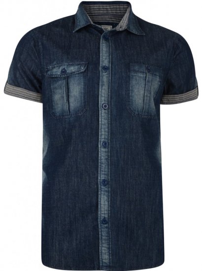 Kam Jeans Heath Denim Shirt - Košulje - Muške Košulje Veliki Brojevi