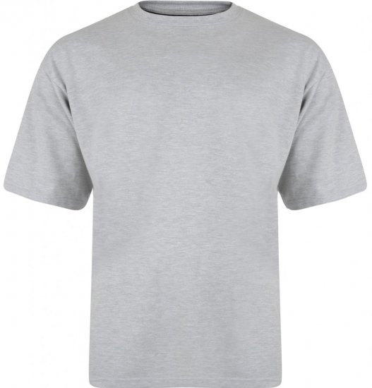 Kam Jeans T-shirt Grey - Majice Kratkih Rukava - Muške Majice Kratkih Rukava Veliki Brojevi 