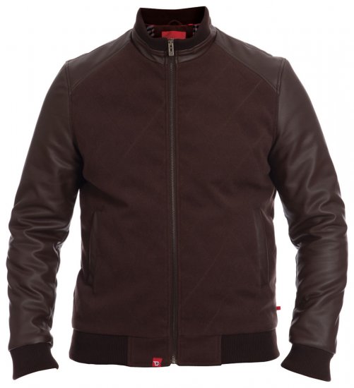 D555 Hurst Faux Leather Jacket - Jakne - Muške Jakne Veliki Brojevi