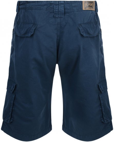 Kam Jeans 388 Shorts Navy - Kratke hlače - Muške Kratke Hlače Veliki Brojevi 
