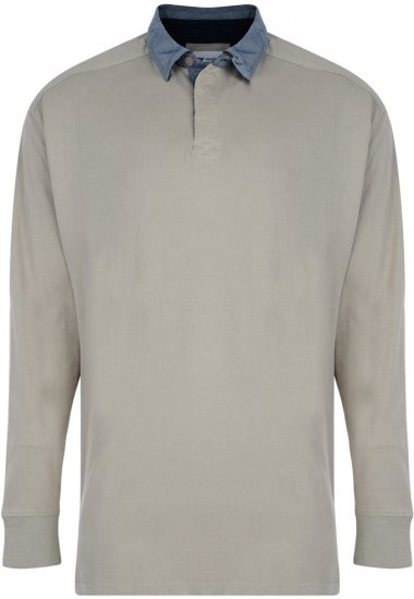 Kam 754 Rugby Top Stone - Polo majice - Muške Polo Majice Veliki Brojevi