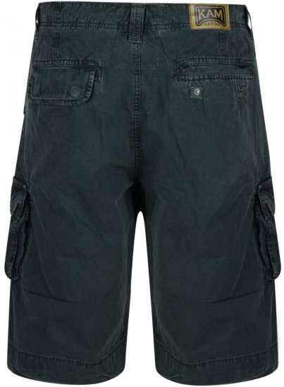 Kam Jeans 386 Cargo Shorts Grey - Kratke hlače - Muške Kratke Hlače Veliki Brojevi 