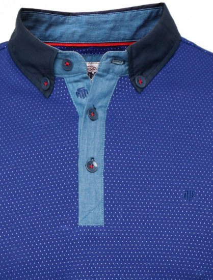 Mish Mash Balham Navy - Polo majice - Muške Polo Majice Veliki Brojevi